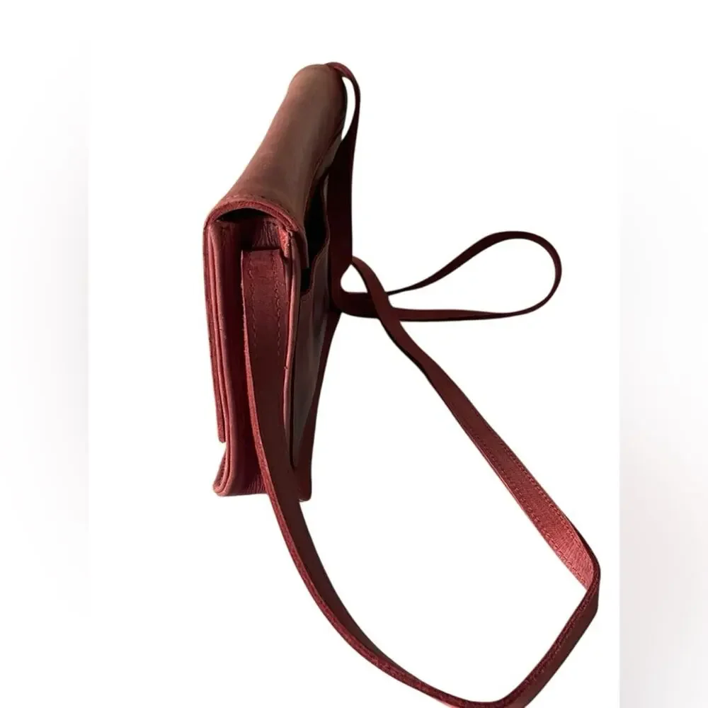 Able Local Global fashionable Women's all leather Crossbody handmade